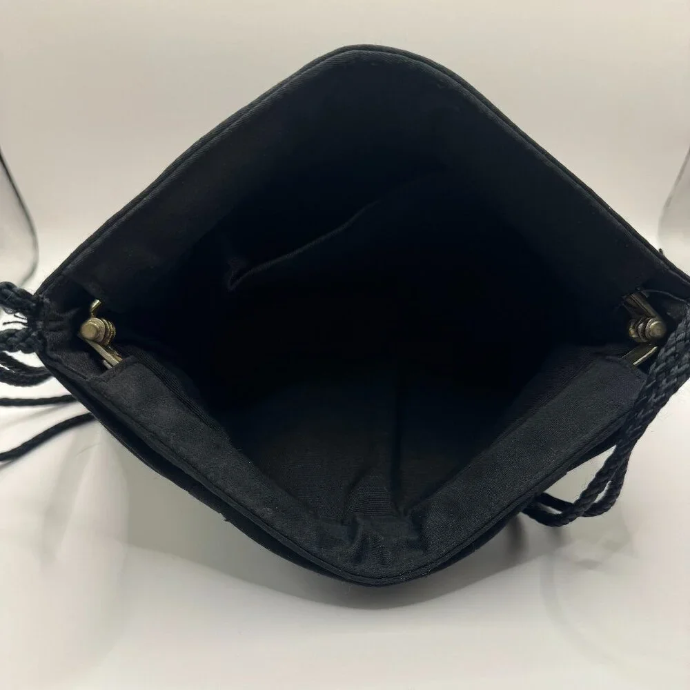 MAGID Black Vintage Evening Bag‎